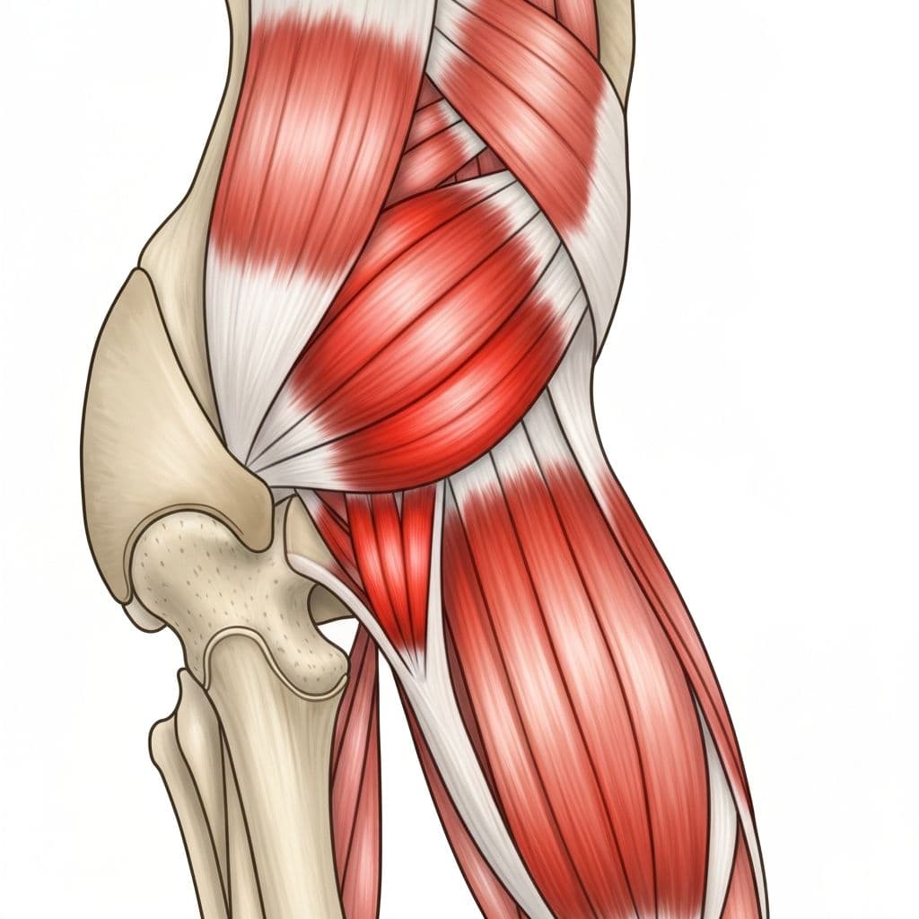 HIP ADDUCTION muscle groups