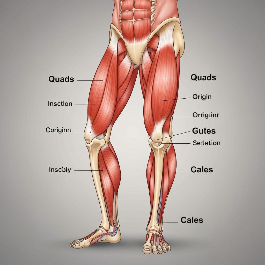LEG PRESS muscle groups