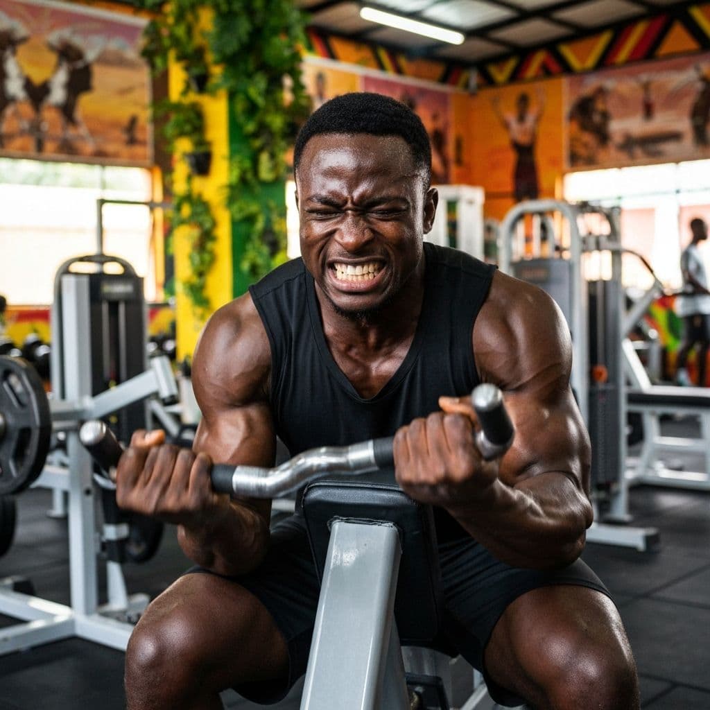 BICEP CURL MACHINE
